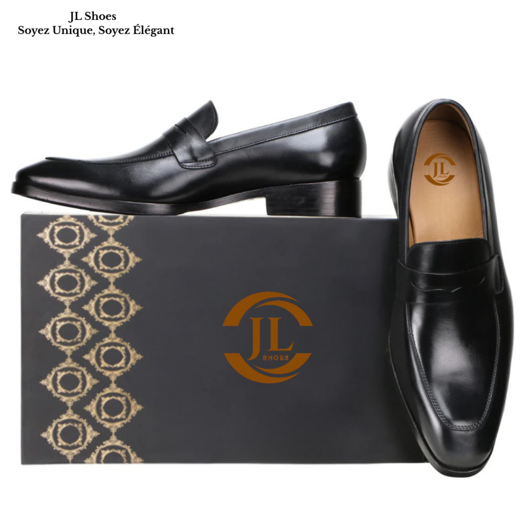 Mocassin Noble en cuir véritable pour homme – modèle élégant JL Shoes