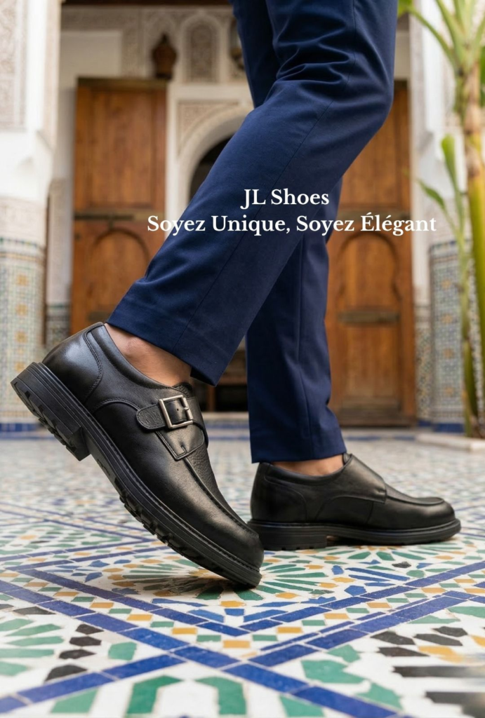 Monk Strap Cuir Homme – JL Shoes