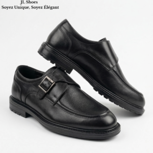 Monk Strap Cuir Homme – JL Shoes