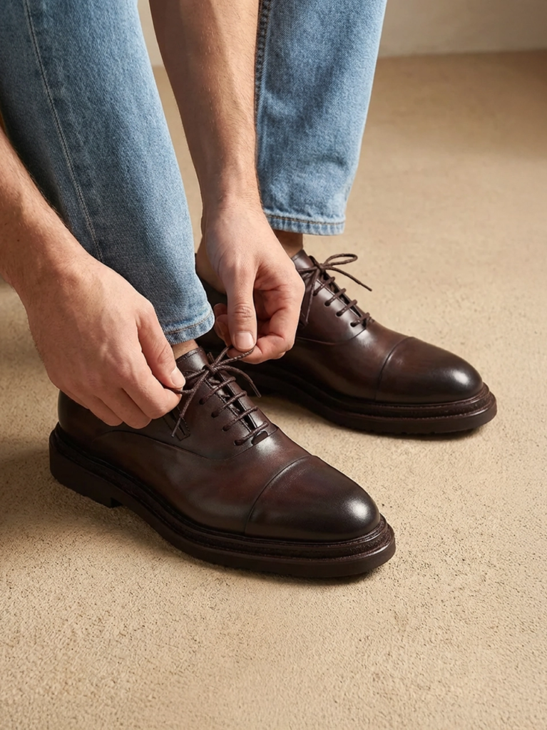 chaussure cuir
