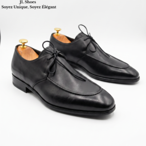 Imperial Patina – Chaussures classiques homme en cuir véritable avec finition patinée et talon élégant
